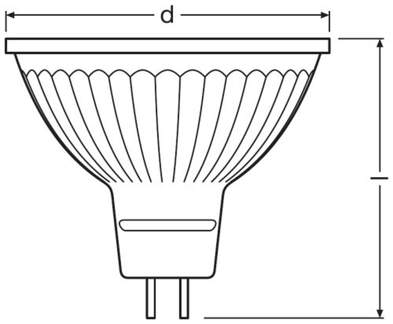 Osram L Mpara Parathom Mr W W Gu Alealuz