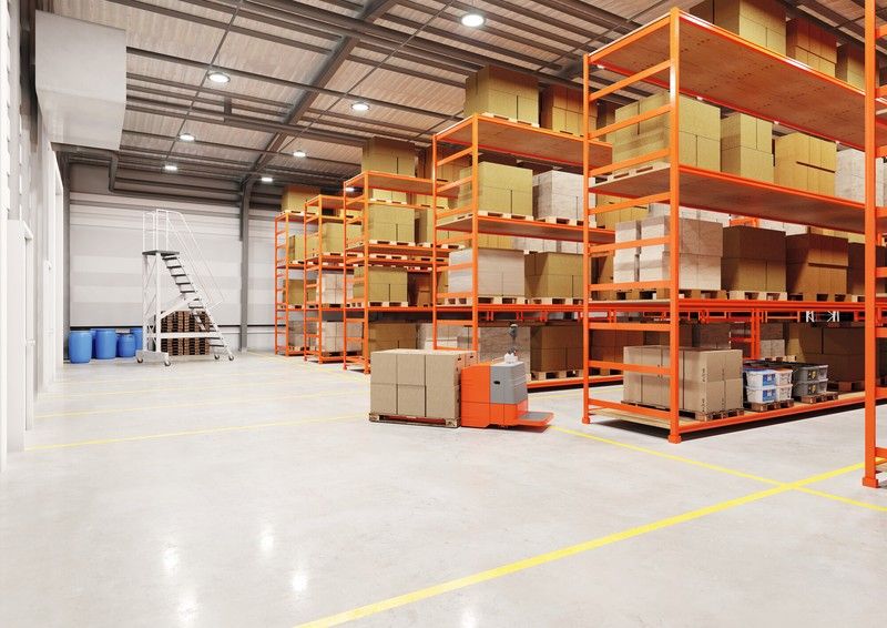 Ilumanación de almacenes, garajes, etc..