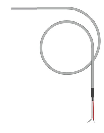 Ako ako-15582 pt-1000 sonde op til 180 ° c med 2m kabel