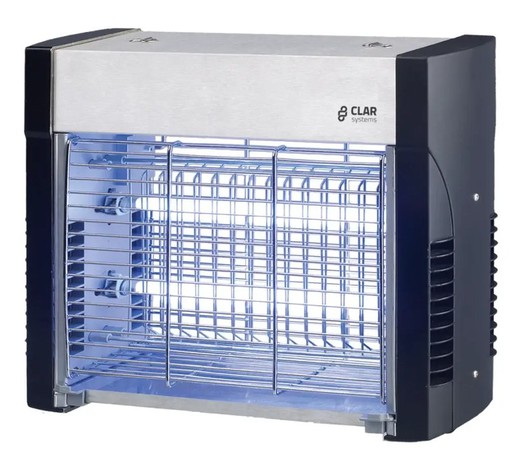 CLAR PEAM30CX ELIMINA INSETTI 2X T5 15W INOX/ABS