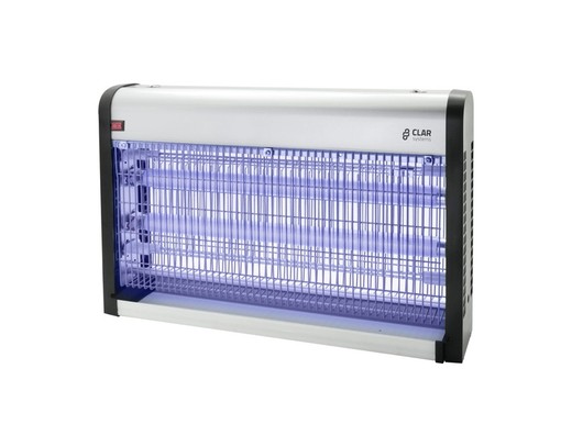 CLAR PESMPH30L ELIMINADOR INSECTOS 30W 2 TUBOS T8 LED ALUMIN/ABS