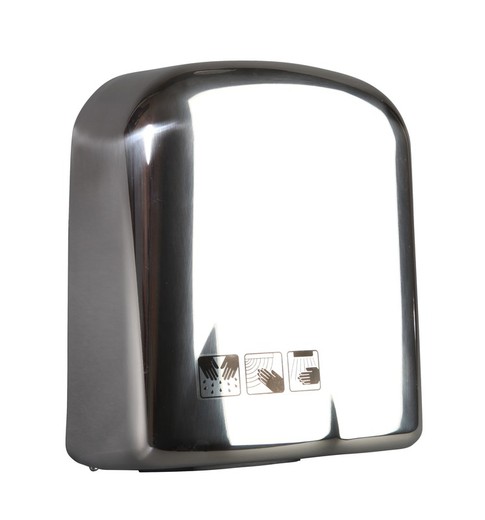 CLAR STAINLESS STEEL HAND DRYER BASIC BRIGHTNESS 1650W ECO2