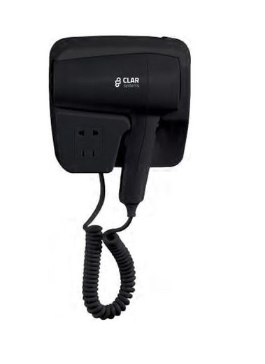 CLAR SP1100PN BLACK HAIR WALL DRYER 1600W WITH PLUG