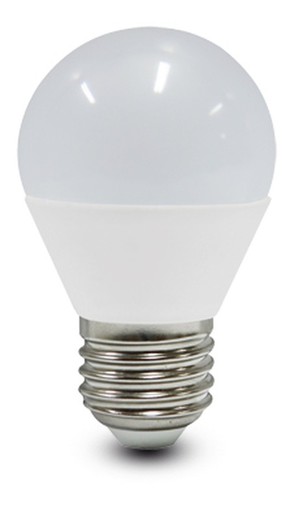 Duralamp cp377w7f lámpara LED esférica e27 7w 220-240v 3000k opal 800lm