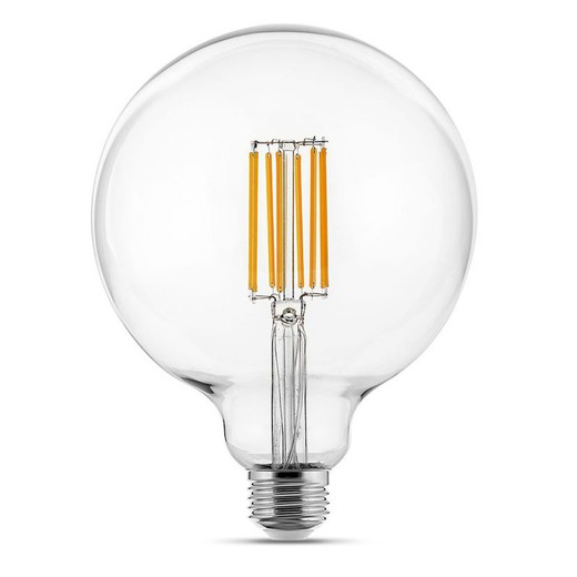 Duralamp lfg1251127-d lampada globo filamento 12w e27 g125 2700k dim.
