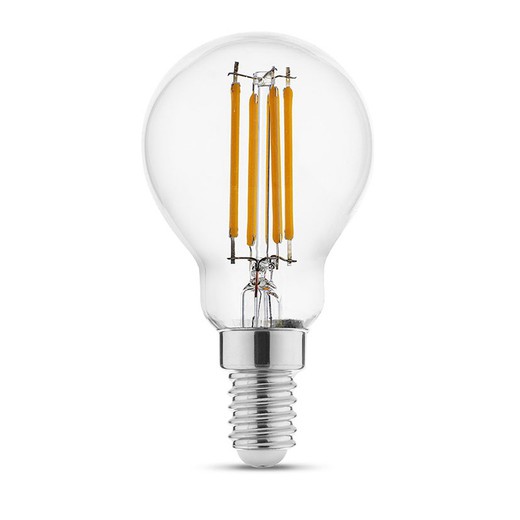 Duralamp lfp450627 LED filament lamp sfera 6w e14 2700k