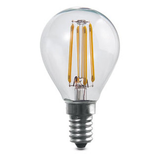 Duralamp lfp454n LED spherical filament clear e14 4w 4000k