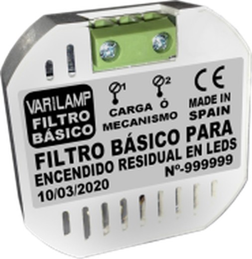 Varilamp filtrobas filtro básico para encendido residual en leds