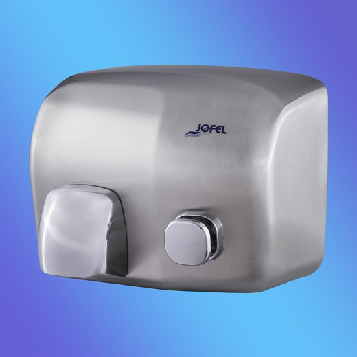 Jofel satin ibero hand dryer push button