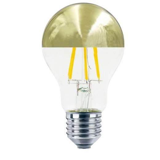Laes 991314 lámpara standard 60 LED cup dorada e27 2700k 220-240v 6w