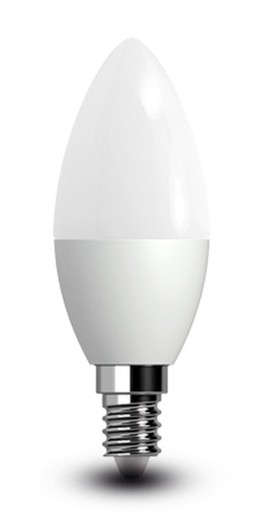 Candela e14 7w 220-240v 3000k opal lamp