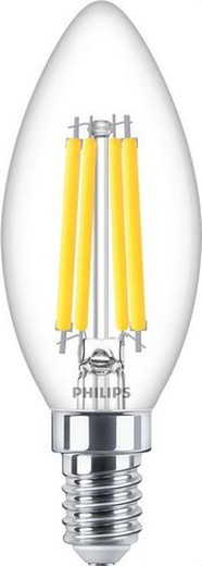 Cla LED candle d 5-40w b35 e14 827 lampe transparente
