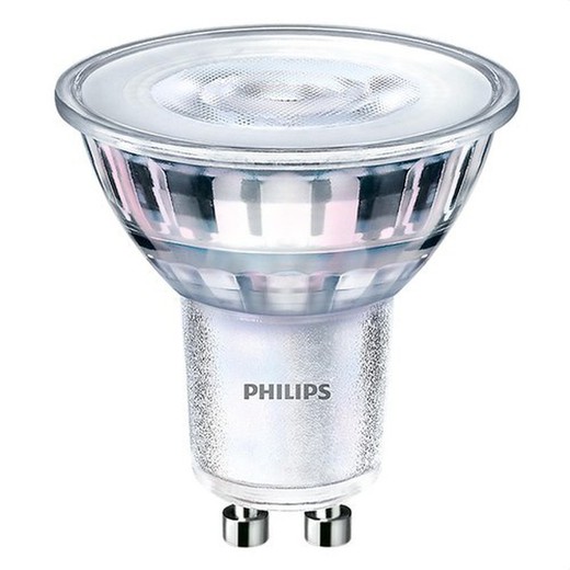 72135300 philips lámpara corepro LED spot 4-35w gu10 830 36d regulable con luz regulable