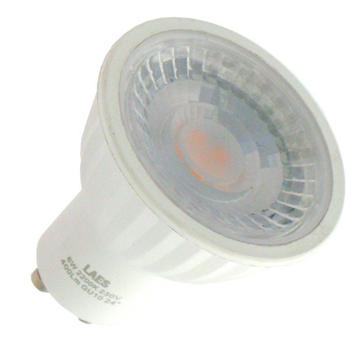 Ampoule LED, GU10 PAR 16, 60°, transparent, dim, 8,3W, 2700k, 575lm, Ø5cm,  H5,2cm - Osram