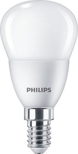 31268500 philips lámpara esférica corepro LED 5/40w e14 27k 4000k mate