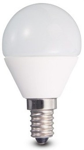 Lâmpada esférica decorativa LED até 3,2w 270lm e14 branco