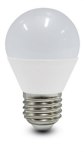 Lampe sphérique décorative LED up 5,3w 400lm e27 blanc