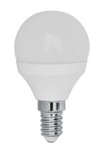 Duralamp cp456wwf lámpara esférica decorativa LED up e14 6w 230v 2700k