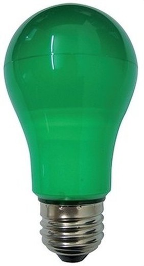 Lâmpada LED verde 6w e27 de cor padrão