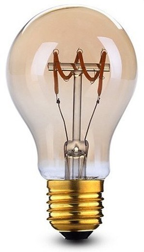 FIL A60 led lamp 3W 220-240V 2200K amber