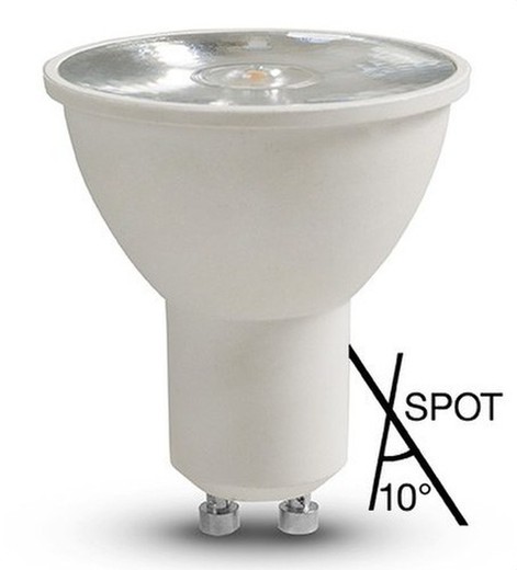Led-lampe gu10 10d 2700k 220v 7,5w dæmpbar
