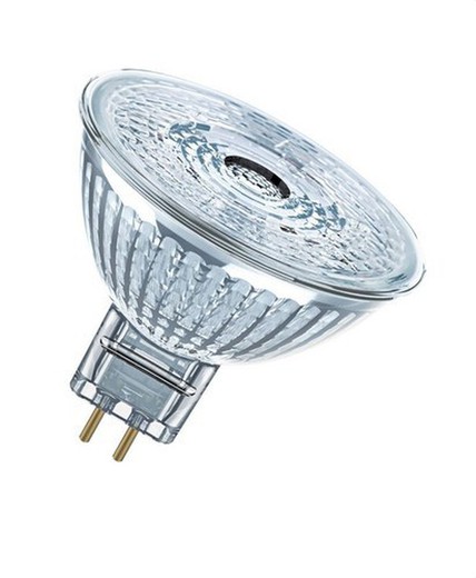 Led lamp mr 16 gu5.3 7.2w 3000k 621lm non-dimmable 36º 15000h
