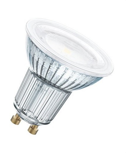 Lampada LED par 16 gu10 8w 575lm 3000k 120º 25000h dimmerabile