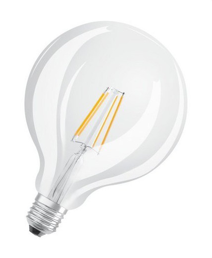 Lampe LED parathom cl globe 125 fil 40 non dim 4,5w / 827 e27 470lm 15000h