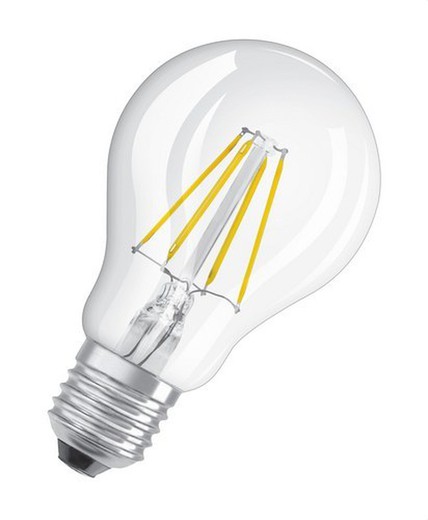 Ledvance 4099854068980 lámpara LED value cl a fil 40 no regulable 4w/827 e27 470lm 10000h