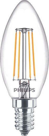 Lámpara MAS LEDCandleDT5.9-60W E14 927 B35 CL G