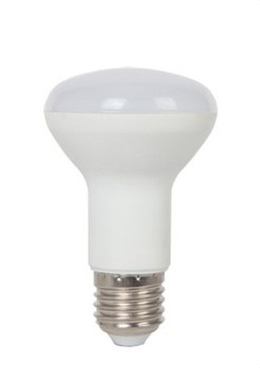 R63 LED e27 9w 230v hvid lampe
