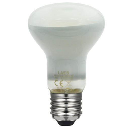 Laes 989748 lámpara r63 LED full glassmate 3000k e27 230v 4w dimm con luz regulable