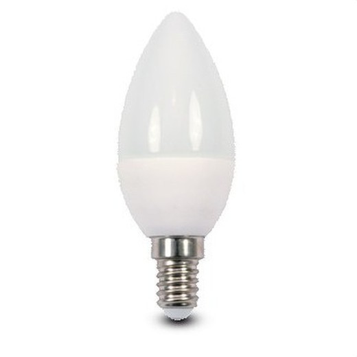 Candeeiro de vela decorativo conduzido até 5,3w 430lm e14 frio