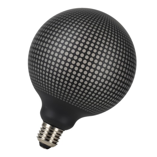 Led bailey 143096  orient dots g125 e27 dim 4w 100lm 827 negro con luz regulable