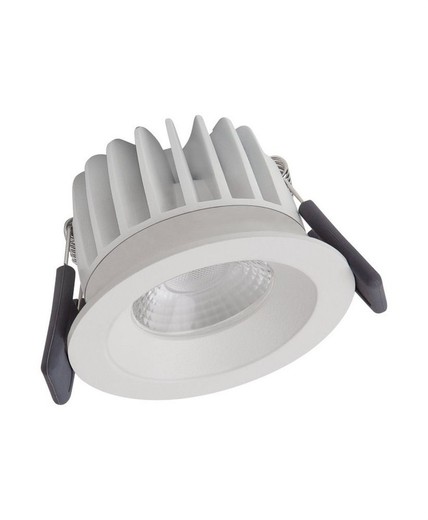 Luminaire LED fix spot 8w / 4000k dimmable ip44 wt 670lm 30000h blanc garantie 3 ans (coupure de phase dimmable)