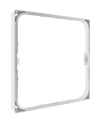 Vierkant frame voor downlight dl sq210 wt
