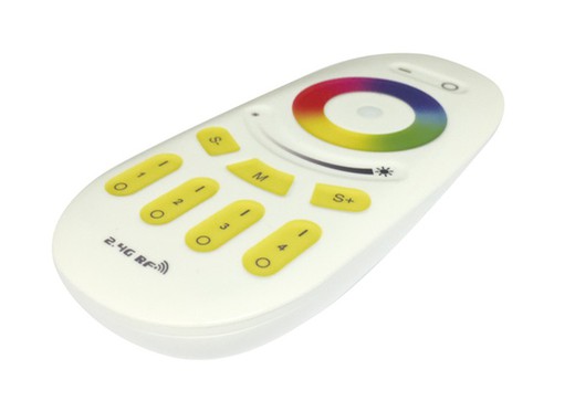Mi-light remote control. 4 rgb + w zones