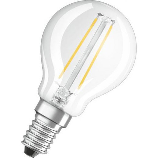 Osram 4058075815094 klassisk LED -lampe p 15 e14 filament 1,6w 136lm 2700k 15000h