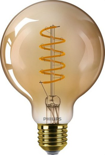 Philips 31547100 LED globe 93mm ouro 4w-25w e27 dimerizável