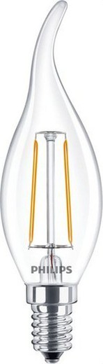 Philips 37759200 corepro LED kerze 2-25w e14 827 klar