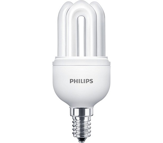 Philips 80105010 lámpara fluorescente genie 8w/865 e14