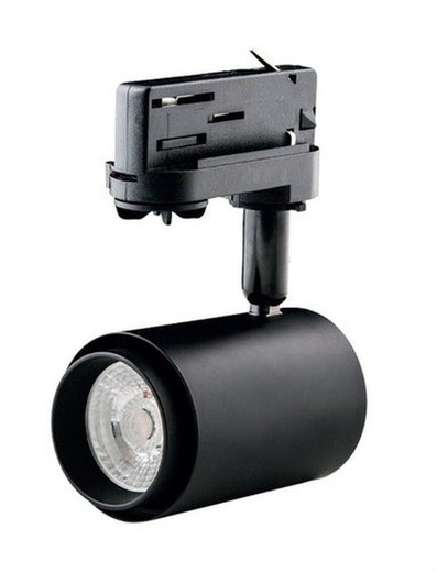Holofote LED ajustável 10w 110-240vac 24 ° 3000k preto