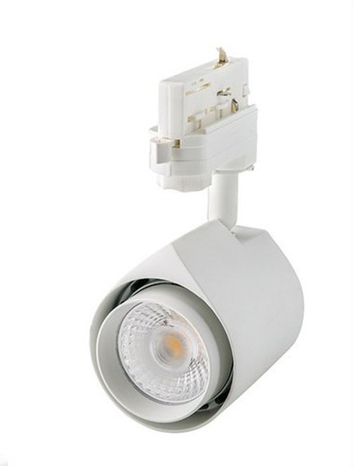 Instelbare LED schijnwerper 22w 110-240vac 40 ° 3000k wit