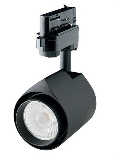 Adjustable LED floodlight 22w 110-240vac 40 ° 3000k black