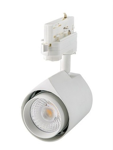 Duralamp td38l-3k8l-fl-w proyector LED ajustable 38w 110-240vac 40° 3000k blanco