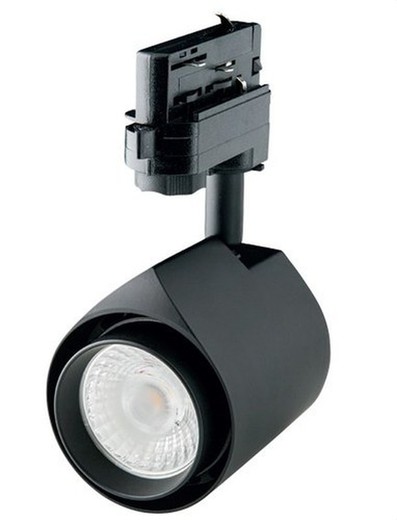 Projetor LED ajustável 38w 110-240vac 40 ° 3000k preto