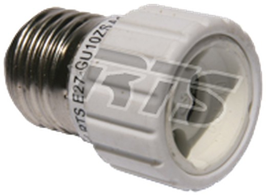 Rts adapt. E27 p / lamp a gu10 bulb
