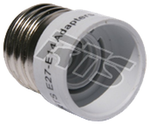 Rts-adapter e27 p / lampa till e14-lampa