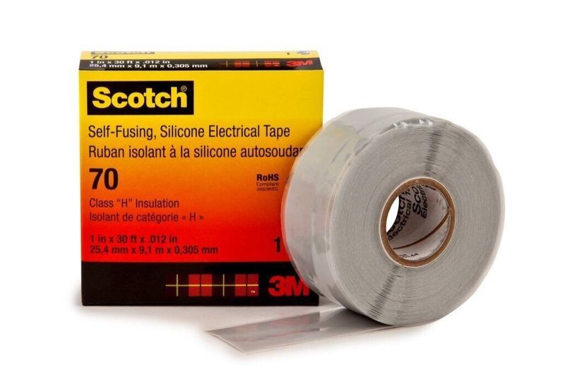 7000006225 3M CINTA SILICONA SCOTCH 70 25mmx9,14mx0,38