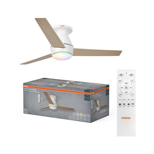 CEILING 4058075857711 FAN NORDES 1065 38W CCT RGB